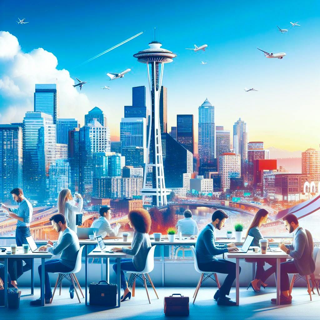 People Working in Seattle